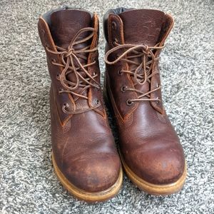 Women's Insulated Brown Timberland Boots Sz 10